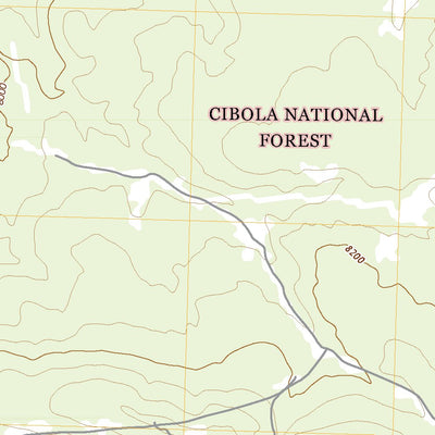 United States Geological Survey Post Office Flat, NM (2020, 24000-Scale) digital map