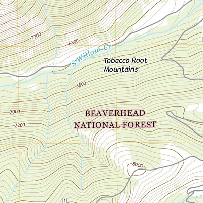 United States Geological Survey Potosi Peak, MT (2020, 24000-Scale) digital map