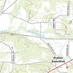 United States Geological Survey Potter, AR (2020, 24000-Scale) digital map