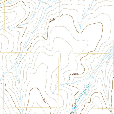 United States Geological Survey Potty Brown Creek, CO (2022, 24000-Scale) digital map