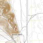 United States Geological Survey Poverty Point, UT (2020, 24000-Scale) digital map