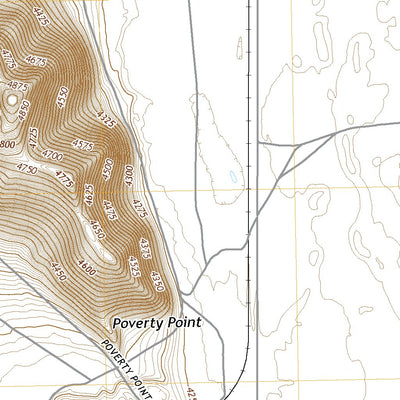 United States Geological Survey Poverty Point, UT (2020, 24000-Scale) digital map