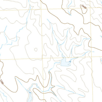 United States Geological Survey Powell NW, SD (2021, 24000-Scale) digital map