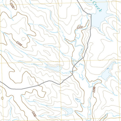 United States Geological Survey Powell NW, SD (2021, 24000-Scale) digital map