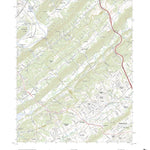 United States Geological Survey Powell, TN (2022, 24000-Scale) digital map