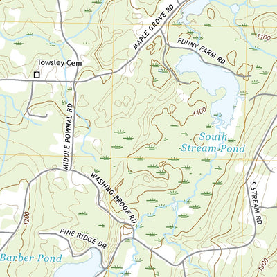 United States Geological Survey Pownal, VT (2021, 24000-Scale) digital map