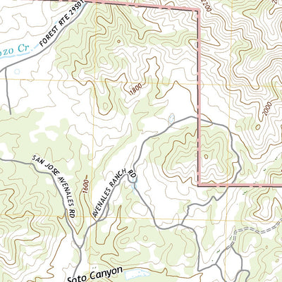 United States Geological Survey Pozo Summit, CA (2021, 24000-Scale) digital map