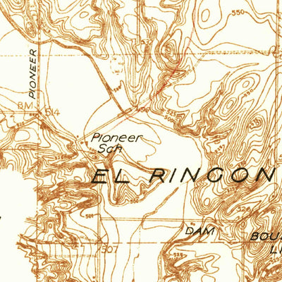 United States Geological Survey Prado Dam, CA (1933, 31680-Scale) digital map