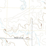 United States Geological Survey Prairie City, SD (2021, 24000-Scale) digital map