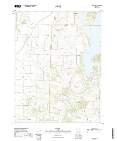 United States Geological Survey Prairie Hill, MO (2021, 24000-Scale) digital map