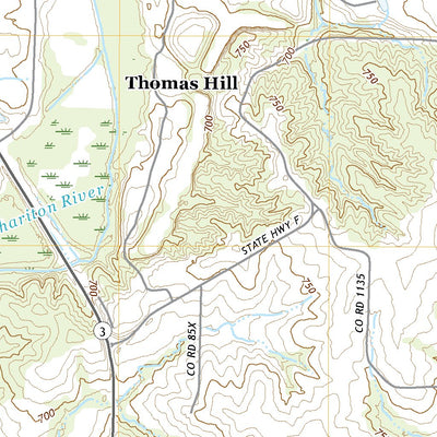 United States Geological Survey Prairie Hill, MO (2021, 24000-Scale) digital map