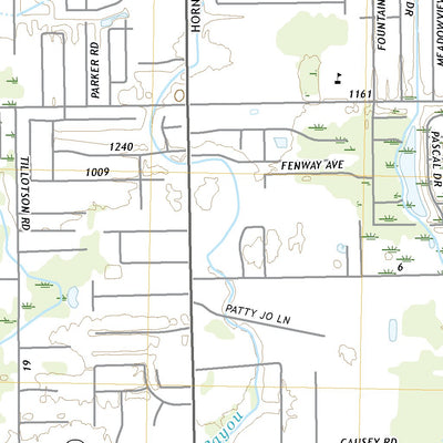 United States Geological Survey Prairieville, LA (2020, 24000-Scale) digital map