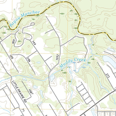 United States Geological Survey Prairieville, LA (2020, 24000-Scale) digital map