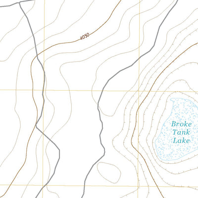 United States Geological Survey Presler Lake, NM (2020, 24000-Scale) digital map