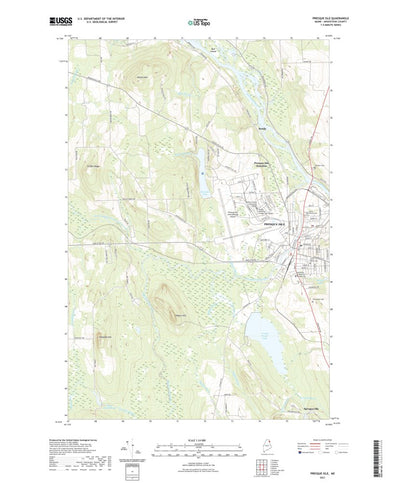United States Geological Survey Presque Isle, ME (2021, 24000-Scale) digital map
