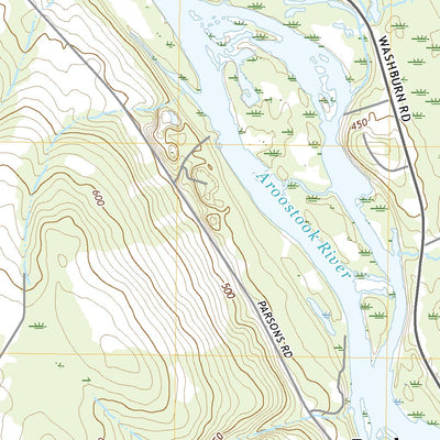 United States Geological Survey Presque Isle, ME (2021, 24000-Scale) digital map