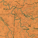 United States Geological Survey Prestonsburg, KY (1892, 125000-Scale) digital map
