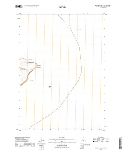 United States Geological Survey Pribilof Islands A-2 NE, AK (2020, 25000-Scale) digital map