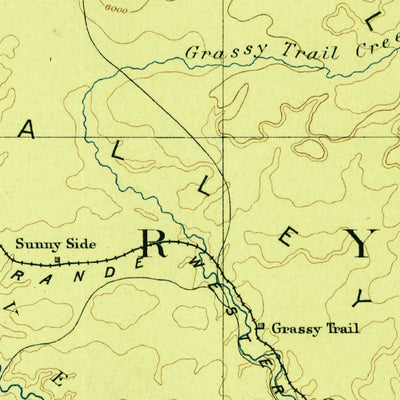 United States Geological Survey Price E, UT (1896, 250000-Scale) digital map