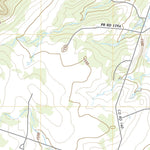 United States Geological Survey Priddy, TX (2022, 24000-Scale) digital map