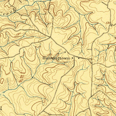 United States Geological Survey Prince Frederick, MD (1895, 62500-Scale) digital map