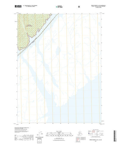 United States Geological Survey Prince Rupert D-2 SE, AK (2021, 25000-Scale) digital map