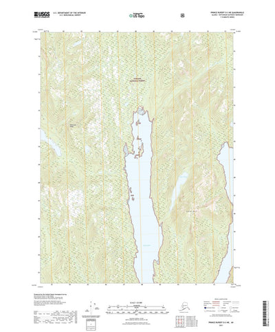 United States Geological Survey Prince Rupert D-3 NE, AK (2021, 25000-Scale) digital map