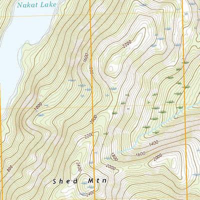 United States Geological Survey Prince Rupert D-3 NE, AK (2021, 25000-Scale) digital map