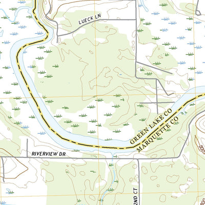 United States Geological Survey Princeton West, WI (2022, 24000-Scale) digital map