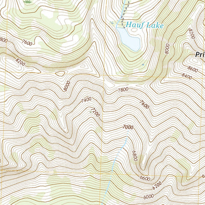 United States Geological Survey Printz Ridge, MT (2020, 24000-Scale) digital map