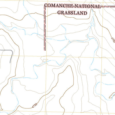 United States Geological Survey Pritchett, CO (2022, 24000-Scale) digital map