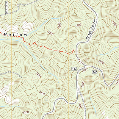 United States Geological Survey Protem NE, MO (2021, 24000-Scale) digital map