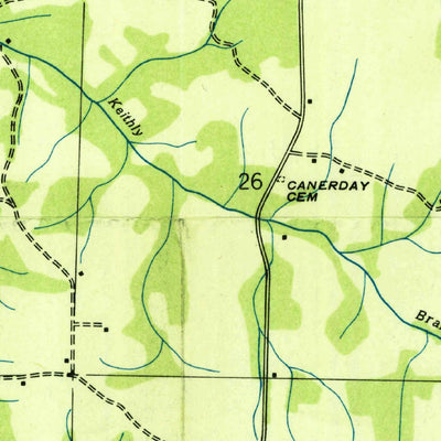 United States Geological Survey Pruitton, AL (1936, 24000-Scale) digital map