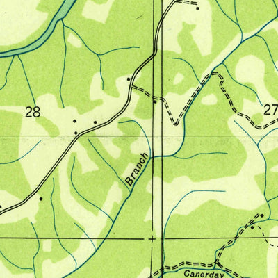 United States Geological Survey Pruitton, AL (1936, 24000-Scale) digital map