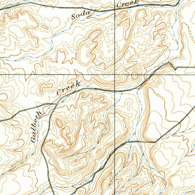 United States Geological Survey Pueblo, CO (1894, 125000-Scale) digital map