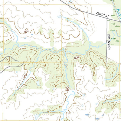 United States Geological Survey Pulaski, IA (2022, 24000-Scale) digital map
