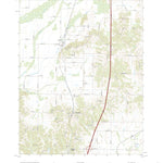 United States Geological Survey Pulaski, IL (2021, 24000-Scale) digital map