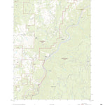 United States Geological Survey Pulga, CA (2022, 24000-Scale) digital map