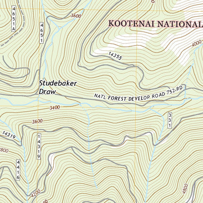 United States Geological Survey Pulpit Mountain, MT (2020, 24000-Scale) digital map