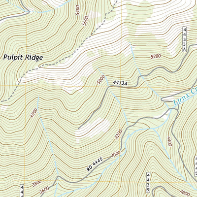 United States Geological Survey Pulpit Mountain, MT (2020, 24000-Scale) digital map