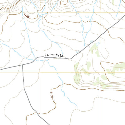United States Geological Survey Punta Del Chorro, NM (2020, 24000-Scale) digital map