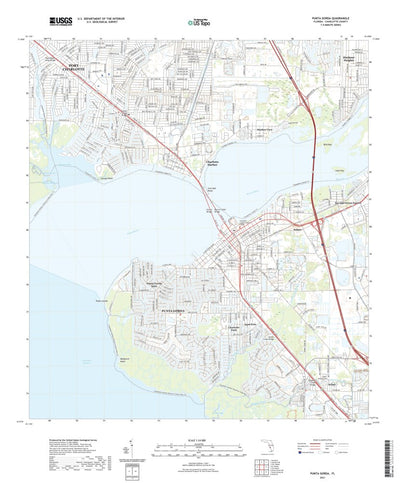United States Geological Survey Punta Gorda, FL (2021, 24000-Scale) digital map