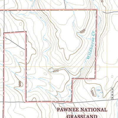 United States Geological Survey Purcell, CO (2022, 24000-Scale) digital map