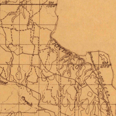 United States Geological Survey Purcell, OK (1898, 125000-Scale) digital map