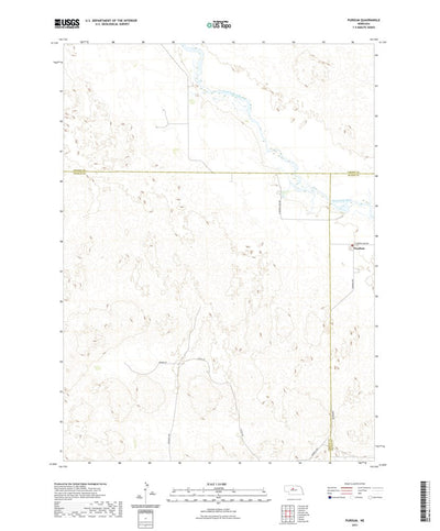 United States Geological Survey Purdum, NE (2021, 24000-Scale) digital map