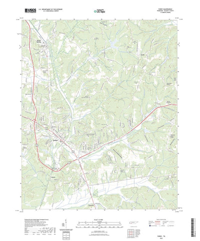 United States Geological Survey Purdy, TN (2022, 24000-Scale) digital map