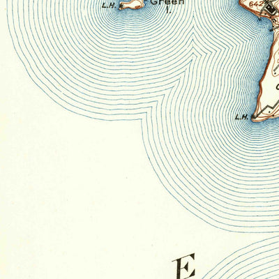 United States Geological Survey Put-In-Bay, OH (1903, 62500-Scale) digital map