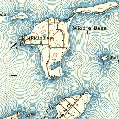 United States Geological Survey Put-In-Bay, OH (1903, 62500-Scale) digital map