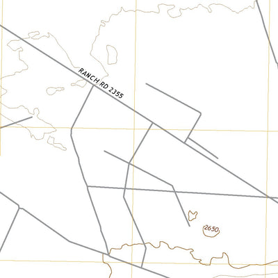 United States Geological Survey Pyote West, TX (2022, 24000-Scale) digital map