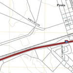 United States Geological Survey Pyote West, TX (2022, 24000-Scale) digital map